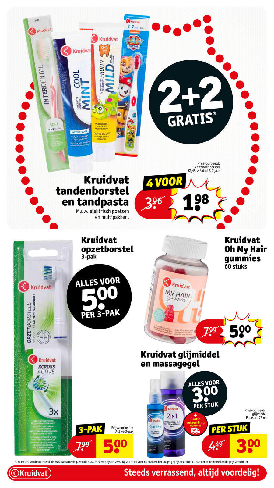 Kruidvat-BEvl - Kruidvat folder 1 - 2 januari t/m 15 januari - preview -  Pagina 52-53